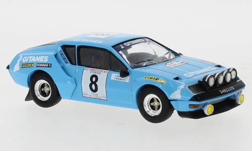 Alpine A310 Gitanes No.8 Tour de Corse 1976 Ragnotti/Jaubert - 1:43